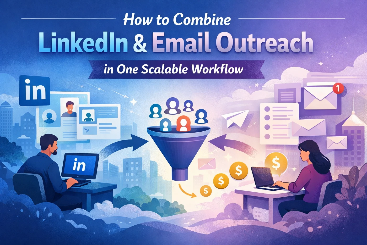How to Combine LinkedIn and Email Outreach